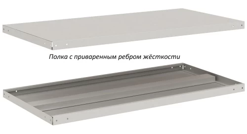 Стеллаж металлический Титан МС-750 2200x1000x300/2