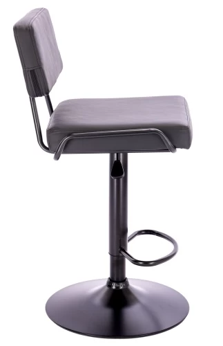 Стул барный Bit (экокожа черная)