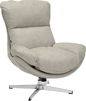 Кресло мягкое Mango (Манго) (ткань бежевая)